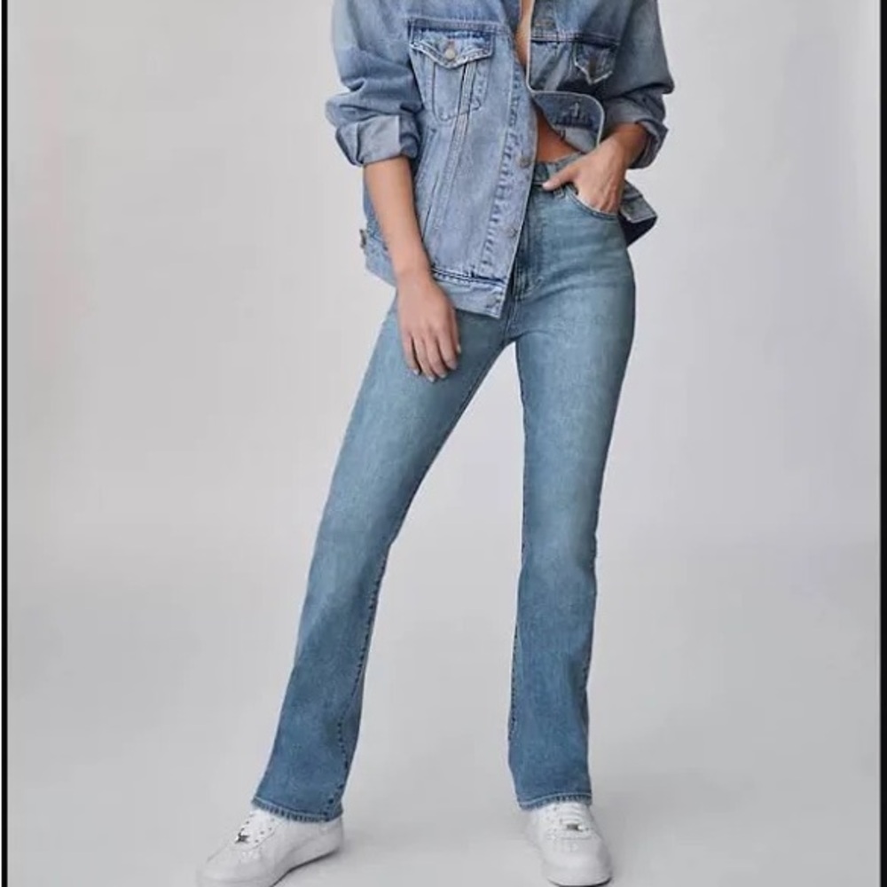 Aritzia Denim Forum Bailey High Rise Boot Jeans
